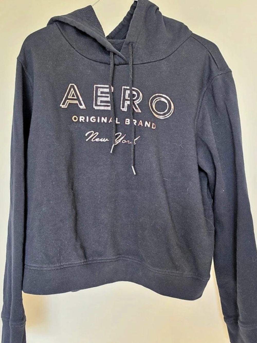 Aeropostale Aero Original Brand New York Hoodie Black XL
